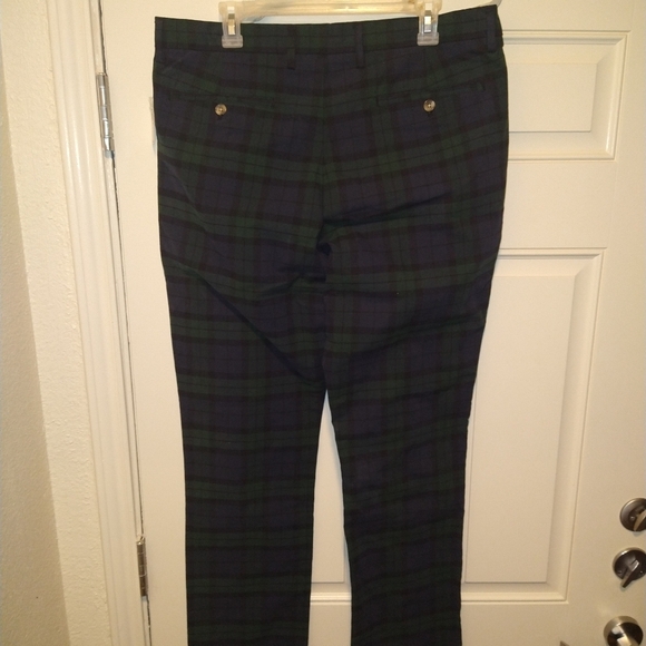 NWT Old Navy Ultimate Straight Built in Flex Plaid Pants Men's sz 36x34. - Picture 2 of 9